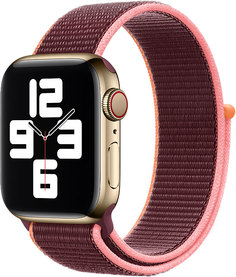 Ремешок Apple для смарт-часов Apple Watch 44mm Plum Sport Loop (MYA92ZM/A)