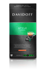 Капсулы Tchibo давидофф стайл мол для кофемашин Nespresso 10 капсул