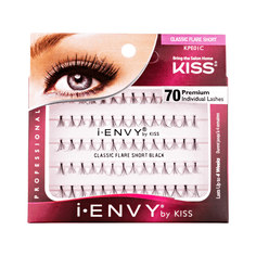 Накладные пучки Kiss IEnvy Individual Lashes Классика длина разная черные