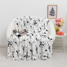 Плед Кошки 180х200см микрофибра 190г/м пэ00% Belezza