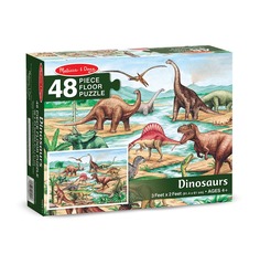 Напольный пазл"Динозавры" Melissa & Doug