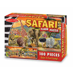 Напольный пазл Melissa & Doug Сафари, 100 элементов