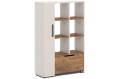 Стеллаж комбинированный с выкатным ящиком левый Lavana 1050x406х1600 арт.T-761л Экспро Грейд
