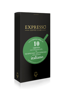 Кофе в капсулах Expresso Italiano 10 капсул - для капсульной кофемашины системы Nespresso