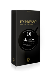 Кофе в капсулах Expresso Classico 10 капсул - для кофемашины системы Nespresso/Неспрессо