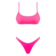 Раздельный женский купальник Mexico Beach S коралловый Obsessive