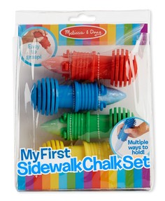 Мелки с держателем Melissa & Doug 4 цвета