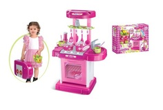 Игровой набор Shantou Gepai Кухня с аксессуарами, световые и звуковые эффекты