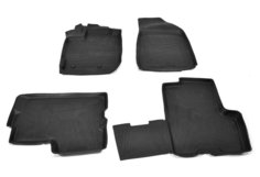 Коврики салона резиновые с бортиком для renault arkana (2019-) adrplr308 avd tuning