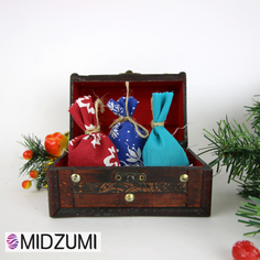 Ароматическое саше Midzumi Чарующий глинтвейн (в сундуке) Aroma-103sb