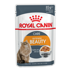 Влажный корм для кошек ROYAL CANIN Feline Health Nutritiom Intense Beauty, мясо, 24шт, 85г