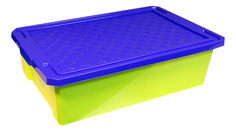 Ящик для хранения игрушек Plastic Republic Little Angel Лего фисташковый