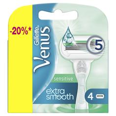 Сменные Кассеты Для Бритвы Venus Extra Smooth Sensitive 2 шт.