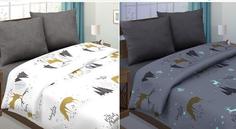 Постельное бельё "Insigh" поплин, Лапландия, Размер: 2.0 евро простыня Традиция