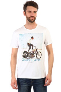 Футболка мужская Gaudi SQ60234 белая L