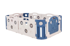 Большой детский манеж Ifam DELUXE LEARNING, синий