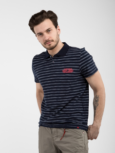 Футболка-поло мужская Timezone SQ63521 синяя M