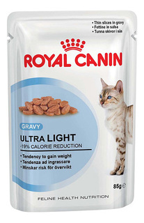 Влажный корм для кошек ROYAL CANIN Ultra Light, домашняя птица, 85г