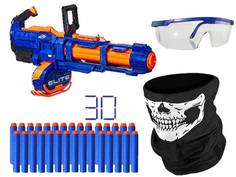Набор NERF Легион Титан № 1 Бластер Элит Титан, патроны 30 шт, бандана, очки