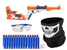 Набор NERF Легион ШарпФайер № 1 Бластер Элит ШарпФайер, патроны 30 шт, бандана, очки