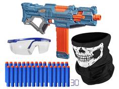 Набор NERF Легион Турбина № 1 Бластер Элит Турбина, патроны 30 шт, бандана, очки