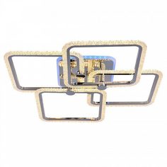 Светодиодная люстра 8011/4 CHR 144W+10W Profit Light