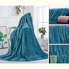 Жаккардовый плед "KARTEKS" Пирамидка-05 пепельная роза/ 783/200.005