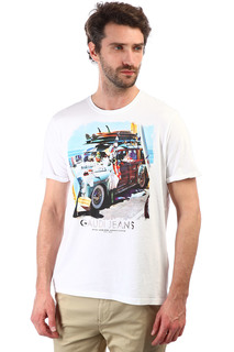 Футболка мужская Gaudi SQ60230 белая L