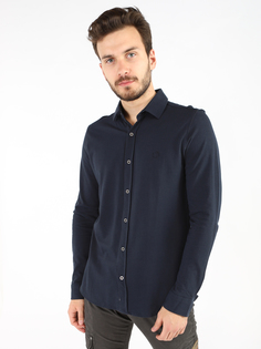 Рубашка мужская Mavi SQ65488 синяя L
