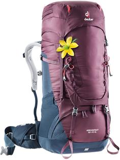 Рюкзак Deuter 2020-21 Aircontact 50+10 Sl Blackberry/Navy (Б/Р)