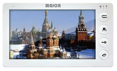 Монитор видеодомофона MAJOR ALFA (верс.SD) Белый