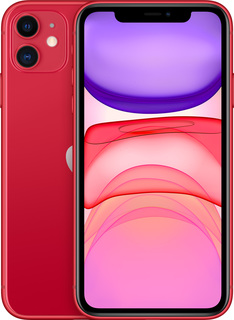 Смартфон Apple iPhone 11 64GB с новой комплектацией (PRODUCT)RED (MHDD3RU/A)