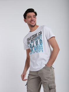 Футболка мужская Timezone SQ63518 белая S