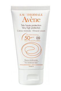 Солнцезащитный крем spf 50 AVENE