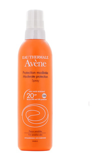 Солнцезащитный спрей spf 20 AVENE