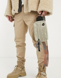 Сумка через плечо цвета экрю из переработанных материалов GoodTimes Tisno-Бежевый