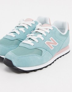 Кроссовки цвета «розовый сатурн» New Balance 393