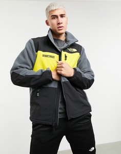 Серая флисовая куртка на молнии The North Face Steep Tech-Серый