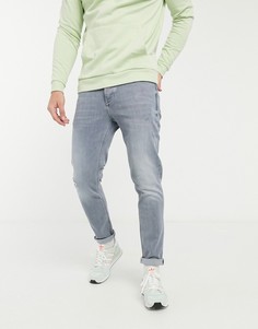 Узкие серые джинсы River Island-Серый