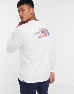 Белый лонгслив The North Face Easy