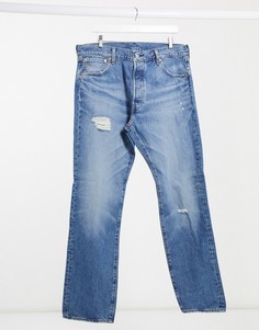 Прямые байкерские джинсы Levis 501 93-Голубой Levis®
