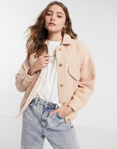 Свободная куртка Maison Scotch-Розовый