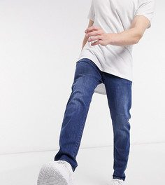 Темно-голубые выбеленные джинсы узкого кроя G-Star 3301. Эксклюзивно на ASOS-Синий