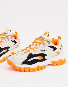 Кремовые кроссовки Fila Ray Tracer tr 2-Кремовый