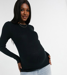 Черный джемпер New Look Maternity