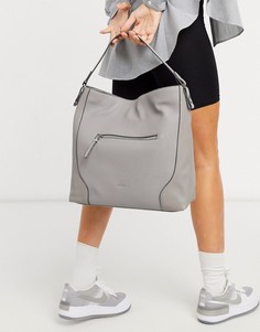 Сумка-тоут стального цвета Fiorelli Frankie-Серый