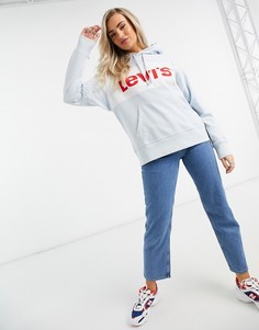 Худи синего цвета в стиле колор блок Levis-Синий Levis®