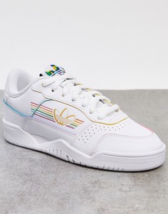 Белые кроссовки adidas Originals Pride Carrera-Белый