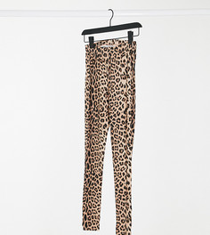 Леггинсы с леопардовым принтом ASOS DESIGN Maternity-Многоцветный