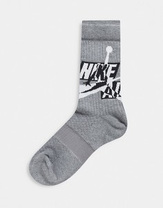 Серые носки Nike Jordan Jumpman-Серый